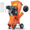 VEVOR Cippatore per Legno a Benzina 8,6kW 17cm Trituratore Legno 420cc Giardino