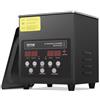 VEVOR Pulitore a Ultrasuoni 2 L Macchina per Pulizia a Ultrasuoni Digitale da 60 W 40 kHz con Modalità Delicata e Degasaggio Migliorato, con Riscaldatore per Gioielli, Occhiali, Utensili, Contenitori