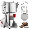 VEVOR 2500g Mulino Elettrico per Cereali, Macina Spezie Commerciale 3400 W, Macchina per Polverizzazione in Acciaio Inossidabile, per Cereali Secchi, Spezie, Caffè, Mais, Pepe, Tipo Oscillante