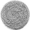 VEVOR Catena a maglie in acciaio al carbonio zincato, 5,1 mm x 76,2 m, Capacità di carico 498kg, Due connettori rapidi, Catena per traino, Sospensione, Campeggio, Catena per Traino Movimentazione