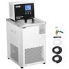 VEVOR Pompa di Raffreddamento/Circolazione da Laboratorio 6 L Raffreddatore di Fluido di Raffreddamento -5 ℃-100 °C Pompa di Circolazione Schermo LCD Bagnomaria Raffreddamento ad Acqua Circolante