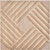 VEVOR Pannelli da Parete 3D, 12 Pezzi 500 x 500 x 25,6 mm 2,97 m², Piastrelle Artistiche da Parete Stile Moderne Linee, Pannello per Soffitto Sala, Decorazione Interni, Colore Legno Chiaro