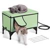 VEVOR Cuccia Gatti Riscaldata 40-60℃ da Esterno Cuscinetto Riscaldato 30W