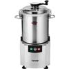 VEVOR Robot da Cucina e Tritatutto per Verdure, Robot da Cucina in Acciaio Inox per Uso Alimentare da 18 L con Lama Curva a S e Raschietto, Multifunzionale per Tritare Verdure, Frutta, Cereali, Noci