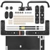 VEVOR Kit Letto a Scomparsa, Misura Singola, Kit di Ferramenta Meccanica Letto a Muro Verticale Deluxe Fai da Te, Supporto Telaio Letto per Impieghi Gravosi con Leva Pneumatica, Letto Muro Pieghevole