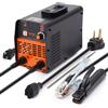 VEVOR Saldatrice ad Elettrodo 220V, Saldatrice TIG ARC/Lift 200A con Ampio Display a LED, Saldatrice ad Elettrodo Portatile 2 in 1 con Hot Start Arc Force Anti-Stick VRD, Saldatore ad Arco MMA
