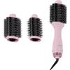 VEVOR Spazzola per Asciugacapelli Ionico, Styler Volumizzatore con Titanio Elettroplaccato, Rivestimento in Ceramica 65/75 mm, Styler e Volumizzatore, Spazzola ad Aria Calda 4 Temperature per Capelli
