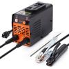 VEVOR Saldatrice ad Elettrodo 140A, Saldatrice TIG ARC/Lift con Ampio Schermo LED, Saldatrice a Elettrodo Portatile 2 in 1, Hot Start, Antiaderente, VRD, Saldatrice ARC MMA per Saldatura Portatile