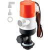 VEVOR Pompa per Pozzi Vivi per Barca 12V 500 GPH Pompa Aeratrice 2 Ingressi