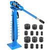 VEVOR Piegatubi Manuale per Tubi con Diametro Esterno Massimo 5,08 cm con 14 Matrici di Piegatura, Utensile per Piegatura Tubi a 200° in Rame Alluminio Ferro, per Riparazione Auto Frigoriferi