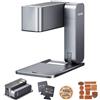 VEVOR Incisore laser portatile 600 mm/s 5W Macchina per incisione portatile ad alta velocità Area di incisione 3,14'' X 3,14'' Compatibile con Android, iOS e Windows per metallo Laser blu singolo Legno Pelle Acrilico Fibra Gioielli Vetro