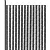 VEVOR Listelli per la Riservatezza con Bloccaggio Inferiore, Listelli Verticali a doppia Parete con Bloccaggio Inferiore per Recinzione a Maglie di Catena, in HDPE 1740 mm, Fattoria Nero