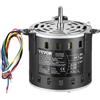 VEVOR Motore del Ventilatore della Fornace 0,24 kW 220 V 1,95 A Motore per Soffiatore per Fornace, 1250 RPM 3 Velocità, Diametro Albero 10 mm Lunghezza Albero 20 mm Condensatore CBB60 15 μF/450 V