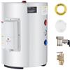 VEVOR Scaldabagno Elettrico da 40 L Scaldabagno Istantaneo per Acqua Calda da 1,6 kW con Display a LED, Controllo Tramite Manopola, Attacco Laterale Impermeabile IPX4, per Doccia e Bagno