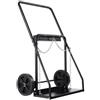 VEVOR Carrello per Bombole di Saldatura Doppie, Capacità di Peso Statico 200 kg Carrello per Bombole di Ossigeno e Acetilene con Ruote Piene 254 mm per Bombole di Gas Doppie da 317,5 mm di Diametro