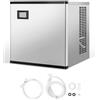 VEVOR Macchina per Ghiaccio Commerciale in Acciaio Inox 565 x 560 mm, Autopulente Produzione Programmata, Macchina per Cubetti di Ghiaccio Modulare per Ristoranti, Solo Testa, 226,7 kg/Giorno