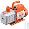 VEVOR Pompa per Vuoto 9 CFM, Pompa per Vuoto a Palette Rotanti 2 Stadi HVAC per Sistemi Kit Pompa per Vuoto AC per Auto con Contenitore per Olio per Manutenzione Aria Condizionata da Veicoli