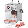 VEVOR Tritacarne Elettrico da 6,35 kg/min Insaccatrice per Salsicce con Lama, Piastra di Macinazione, Macchina per Salsicce, Mobiletto Tritacarne in Acciaio Inox per Affettare, Sminuzzare