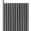 VEVOR Listelli per la Riservatezza con Bloccaggio Inferiore, Listelli Verticali a doppia Parete con Bloccaggio Inferiore con Ali per Recinzione a Maglie Catena in HDPE 2350 mm, Fattoria Nero