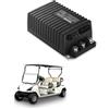 VEVOR Regolatore di Velocità del Motore CC Sostitutivo per Carrelli da Golf Club Car EZGO TXT, IP65, Alloggiamento in Lega di Alluminio e ABS, Compatibile con i Modelli 1206HB-5201 48V 250A