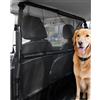 VEVOR Barriera per Auto per Cani Universale, Divisorio per Auto per Montaggio sul Sedile Anteriore da 1415 mm Barriera per Animali Domestici per Veicoli con Rete Trasparente, per Camion e SUV, Nero