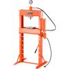 VEVOR Pressa Idraulica da Officina, Pressa Pneumatica da Officina con Telaio a H 30 T con Piastra di Pressatura Supporto Triangolare, Pressa Idraulica Stabile Regolabile per Pavimenti da Garage