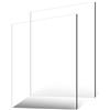 VEVOR Lastra Acrilica in Plexiglass, 610 x 914 mm, Spessore 6 mm, Vetro Trasparente Fuso in Plastica Trasparente per Progetti di Artigianato, Vetro di Ricambio per Cornici, Espositore Fai da Te