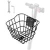 VEVOR Cestino Anteriore per Bici Monopattino Elettrico, Accessori con Staffa Fissa e Portata 9 kg, Cestino in Acciaio Solido per Trasportare Animali Frutta Alimentari, 245 x 215 x 180 mm