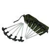 NGT Carp-Corner - Tenda Bivak Picchetti con custodia, 10 x