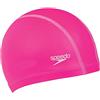 Speedo Unisex Pace Swimming Cap | Comfort Fit, Silver, One Size