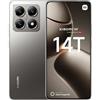 Xiaomi 14T (Smartphone) Display da 6.67'' AI, MTK 8300-Ultra, Leica Summilux, AISP, Supporta HyperCharge 67W, 3.35GHz, 12GB+256GB, Titanium