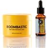 COCUNAT - Boombastic + Siero Per Capelli - Maschera Nutriente - Siero di Argan - Per Capelli Secchi, Danneggiati o Sfibrati - Anti-Crespo - Senza Siliconi - Metodo Ricci - 200ml + 30ml