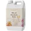 Cura Farma Olio Di Mandorle Dolci Naturale Vegano - 5 Litri Senza OGM - Ideale Per l'Aromaterapia, Massaggi E Smagliature In Gravidanza - Idratante Per Corpo - Viso - Labbra - Capelli - Pelle
