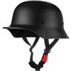 VVPEC Mezzo Casco Jet Caschi Moto Retrò Casco Scodella Portatile, ECE Omologato Mezzo Elmetto da Moto Retrò per Uomo Donna Biker Cruiser Scooter Touring(2,M(57~58CM))