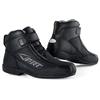 A-Pro Scarpa Motociclista Scarpetta Calzatura Moto Scooter Città Sportive Pelle Nero (40 EU)