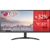 Lg 12974010 LG 34WP500-B 86,4 cm (34") 2560 x 1080 Pixel UltraWide Full HD LED Nero