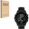 HYGMOCC Pellicola salvaschermo per Garmin Forerunner 935 Pellicola in vetro temperato, durezza 9H, antigraffio, alta definizione, senza bolle (2 pezzi)