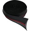 FIFIBANG Guarnizione Porta Garage 3 Metri, 18 mm di Altezza, Soglia Antipioggia per Basculante (Rosso)