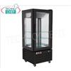 Vetrina refrigerata espositiva, 4 lati espositivi, ventilata, temp.-18 -22C, lt.280, Classe D