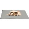 PETMAKER Cuccia termica autoriscaldante per cani, gatti e animali di piccola taglia, tappetino termico per cani, gatti e animali di piccola taglia, lavabile, per pavimento o cuccia (grigio)