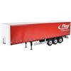 Carson 500907235 500907235-1 - Modellino Aereo a 3 Assi Megarunner Plane, Camion radiocomandato, Scala 1:14, Accessori per Tuning, Colore: Rosso