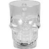 Boland 72337 - Tazza a LED con teschio, capacità 400 ml, luce a LED, batterie incluse, tazza in plastica con teschio, Halloween, Carnevale, festa a tema