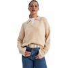 DeFacto A3868ax Blouse, Beige, S Donna