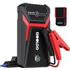 GOOLOO 1500A Avviatore di Emergenza per Auto, Supersafe 12 V Portatile Avviatore Batteria Auto, Cavo di Avviamento Intelligente, Adatto per Benzina da 6 L e Diesel da 4 L