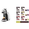 NESCAFÉ DOLCE GUSTO Krups Mini Me KP123BK Macchina per Caffè Espresso e Altre bevande in capsula, Automatica, Grigio/Nero + Espresso Napoli