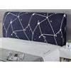 HOME MEIRONG Copri Testata Letto Matrimoniale Copertura/Copertina Elastica Fodera Elastica Protezione Peluche Testata Addensare Elastico All-inclusive Coperchio Europeo Soft Cover Lavabile,Color9-200 * 85CM