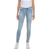 REPLAY Jeans Donna Luzien Skinny Fit Super Elasticizzati, Blu (Light Blue 010), W23 x L30