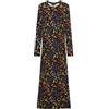 Desigual Abito da Donna a Maniche Lunghe NAN, Nero, S