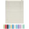 Generic Tende Veneziana in Alluminio su Misura Larghezza 25-165cm Altezza 50-290cm, Privacy, 25mm Persiane Veneziane Orizzontali per Finestre Interne(Milky White)