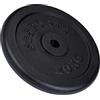 ScSPORTS® Dischi Pesi - in Ghisa, Set da 40kg a 120 kg, Singolo da 20/25/30 kg, Foro 30/31mm, Nero - Piastre Peso per Palestra, Bilanciere, Manubri, Allenamento a Casa, Fitness